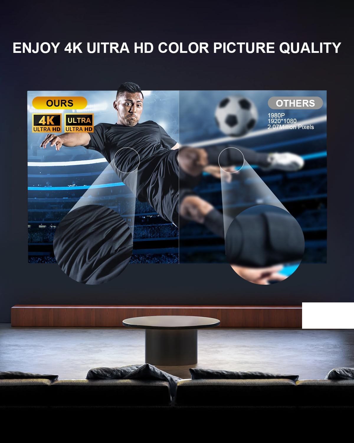 2025 Upgraded TV Antenna for Smart TV, 1800+ Miles Range Strongest for Local Channels with Amplifier Signal Booster, Waterproof Design, 33FT Coax Cable-Support 4K 1080p TV Antenna Indoor Ourdoor - Image 2