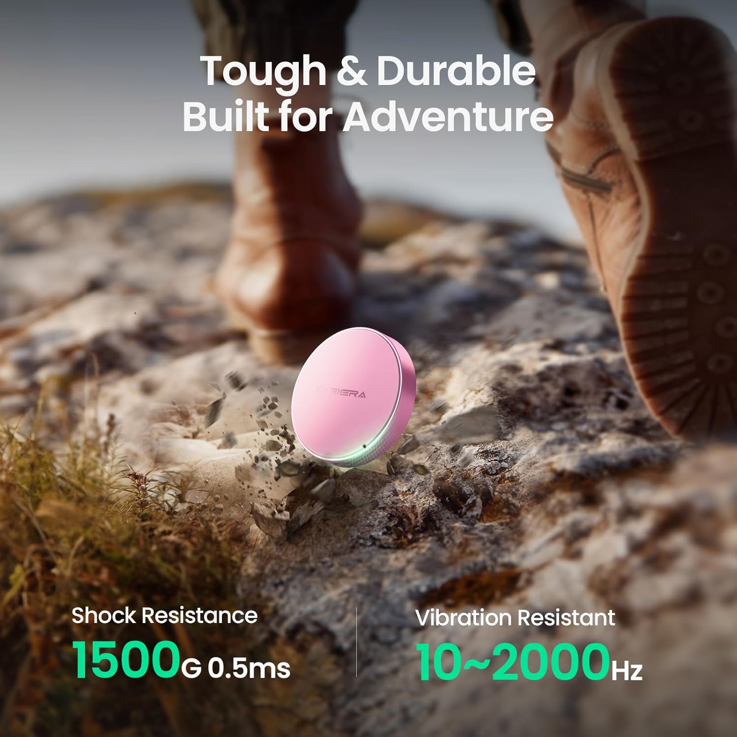 2TB Magnetic Portable SSD, External Solid State Drives with USB-C 3.2 Gen 2x2, Speed Up to 2000MB/s, Compact & Durable, Compatible with iPhone 15/16 Series and Other USB-C Devices, Pink - Image 7