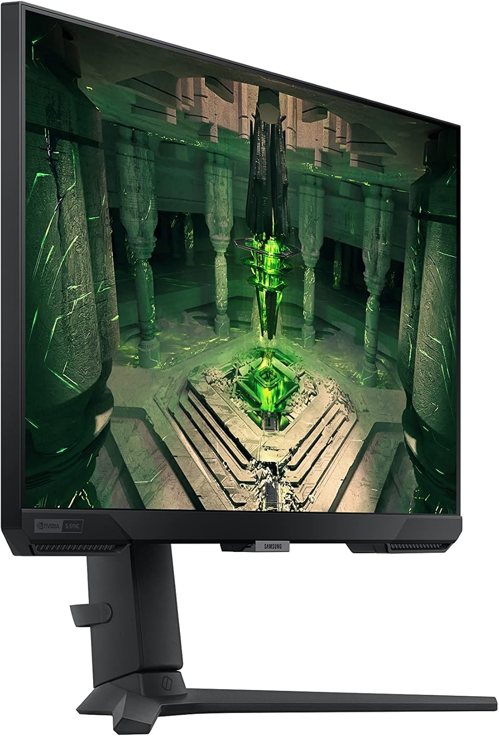SAMSUNG 25" Odyssey G4 Series FHD Gaming Monitor, IPS, 240Hz, 1ms, G-Sync Compatible, AMD FreeSync Premium, HDR10, Ultrawide Game View, DisplayPort, HDMI, Fully Adjustable Stand, LS25BG402ENXGO - Image 7