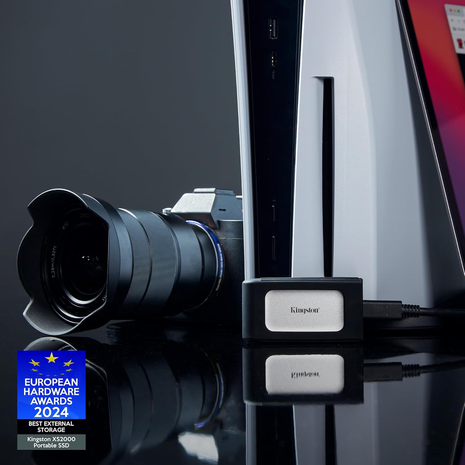 Kingston XS2000 1TB High Performance Portable SSD with USB-C | Pocket-sized | USB 3.2 Gen 2x2 | External Solid State Drive | Up to 2000MB/s | SXS2000/1000G - Image 4