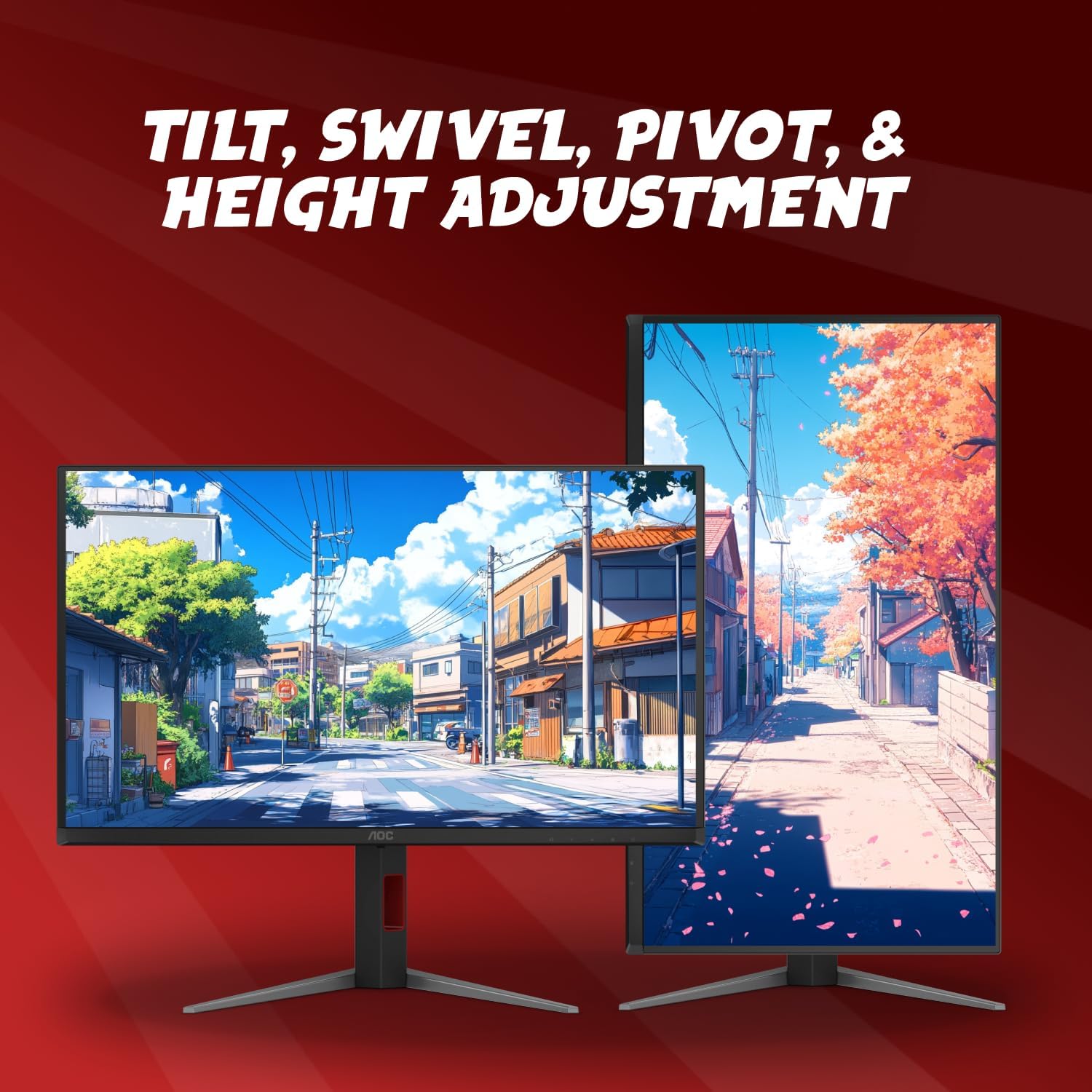 AOC Q27G4ZD 27" QD OLED Gaming Monitor, QHD 2560 x 1440, 240Hz 0.03ms, HDMI 2.0 x2, Display Port x2, G-Sync Compatible, Console Gaming Ready, 3-Year Zero-Bright-Dot - Image 6