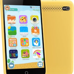 Kids Smart Phone Gifts for Boys and Girls Ages 3-12, 3.97″ Touchscreen Learning Toys – Kids Cell Phone with 210+ Learning Games and 190+ Drawing, Toys for Birthday Christmas and Back-to-School Gifts