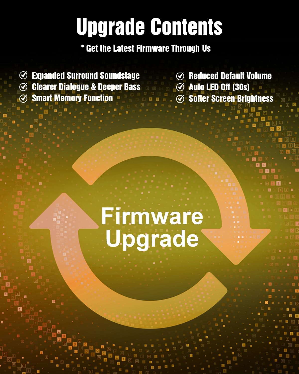 Hiwill 4.1ch Sound Bar with Dolby Atmos, 300W Sound Bar for Smart TV with Subwoofer, 2 Front Surround Speakers, Soundbar for TV Speaker, Adjustable Bass, Surround Sound System for TV, HiElite A41 - Image 4