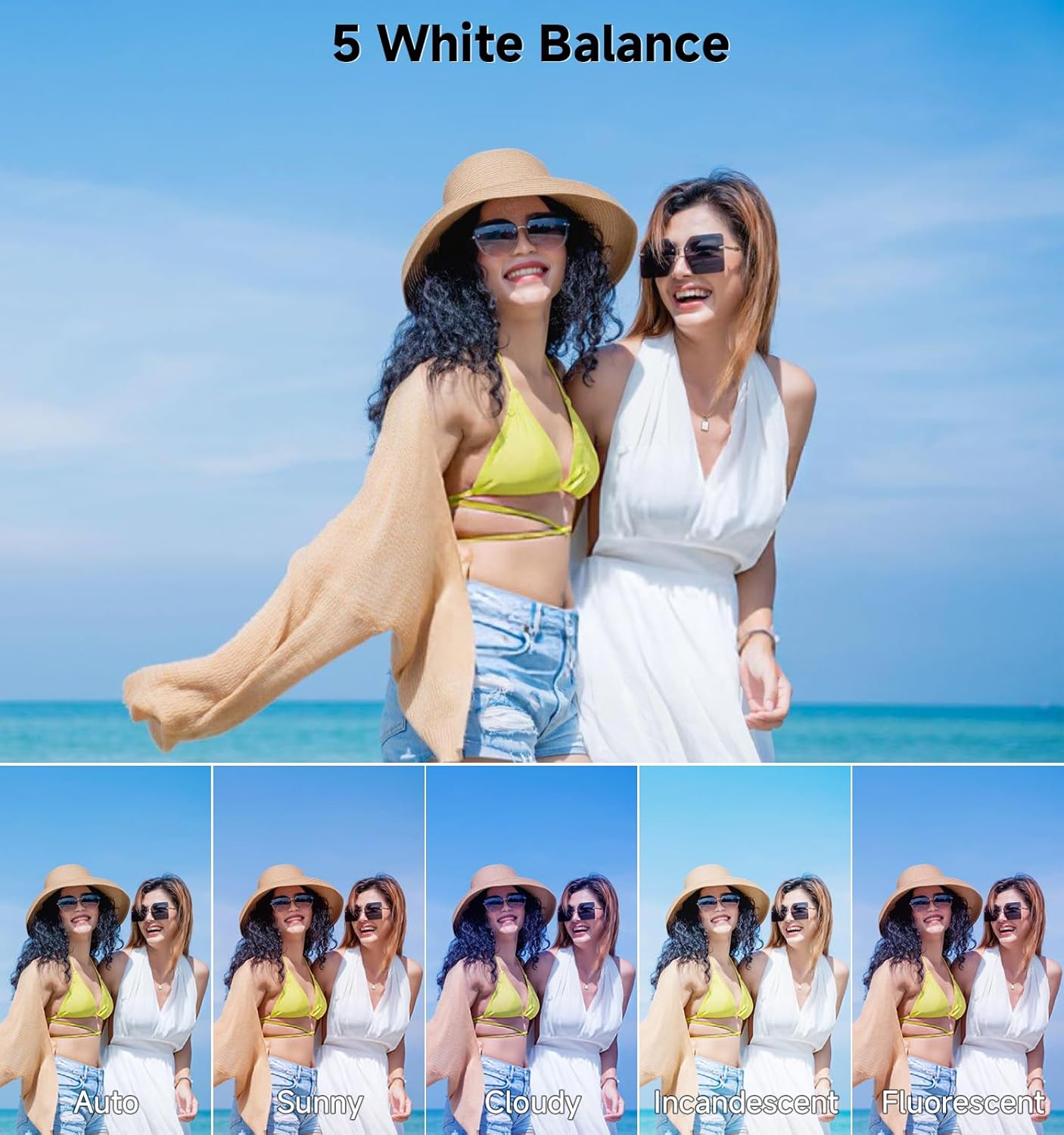 Digital Camera, 5K Travel Camera 80MP Cameras for Photography Vlogging Camera for YouTube with 3" 180° Flip Screen with 18X Zoom Autofocus Compact Video Camera with 64GB SD Card for Teens Beginner - Image 5