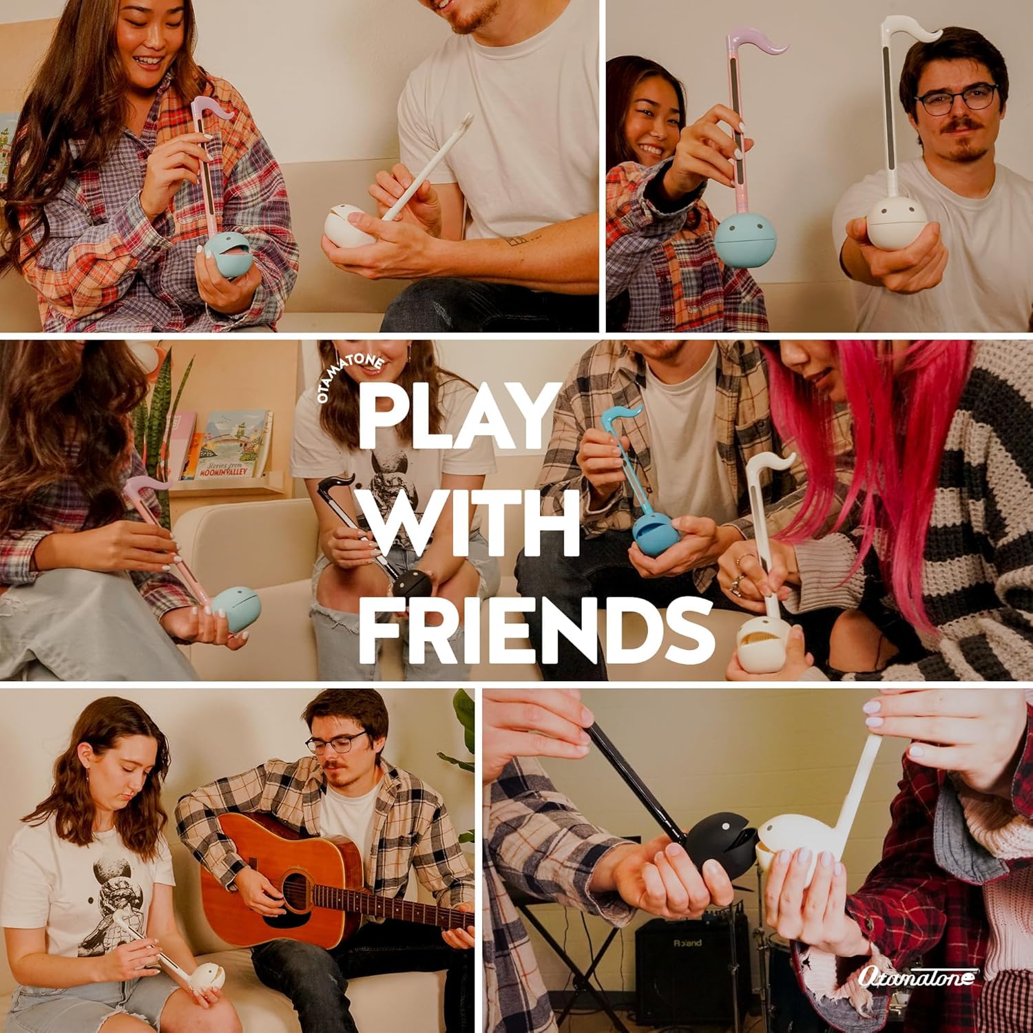 Otamatone Japanese Electronic Musical Instrument Portable Music Synthesizer from Japan by Maywa Denki Studio Award Winning, Educational Fun Gift for Children, Teens & Adults - Chocolate - Image 3