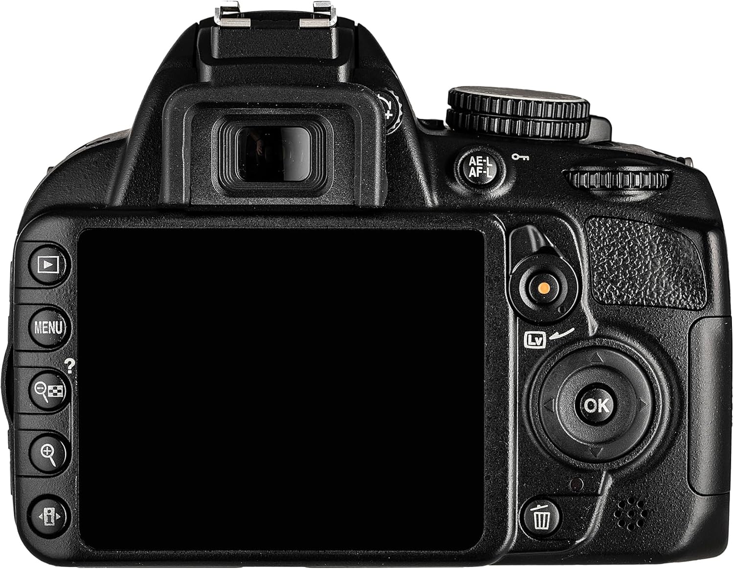 Nikon D3100 14.2MP DSLR Camera with AF-S DX 18-55mm f/3.5-5.6 VR Zoom Lens - (Black) (Discontinued) (Renewed) - Image 3