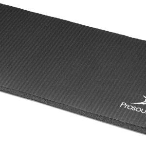 ProsourceFit Extra Thick Yoga Knee Pad and Elbow Cushion 15mm (5/8”) Fits Standard Mats for Pain Free Joints in Yoga, Pilates, Floor Workouts