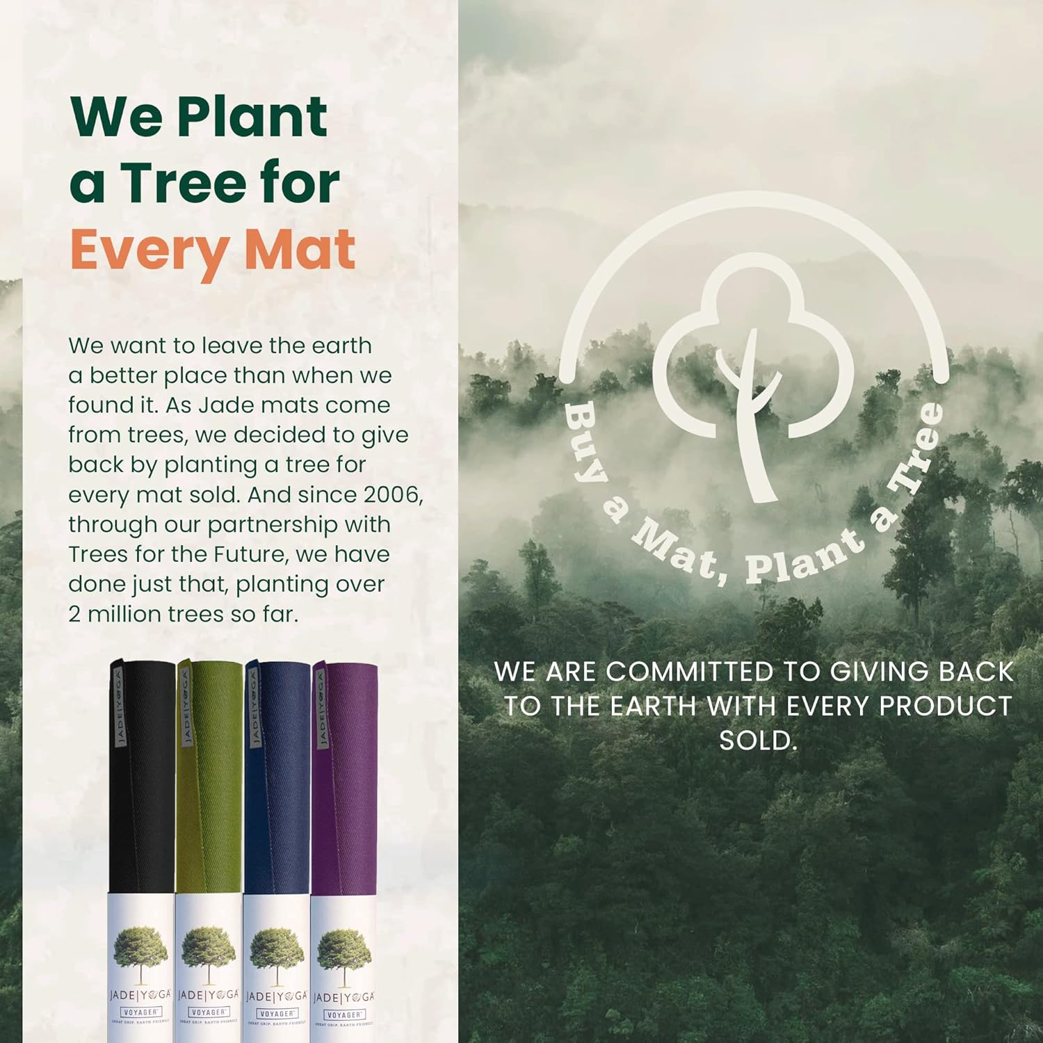 JadeYoga Voyager Yoga Mat - Lightweight & Portable Rubber Yoga Mat - Non-Slip Exercise Mat for Women & Men - Great for Yoga, Home Workout, Gym Fitness, Pilates, Stretching, and More - Image 8