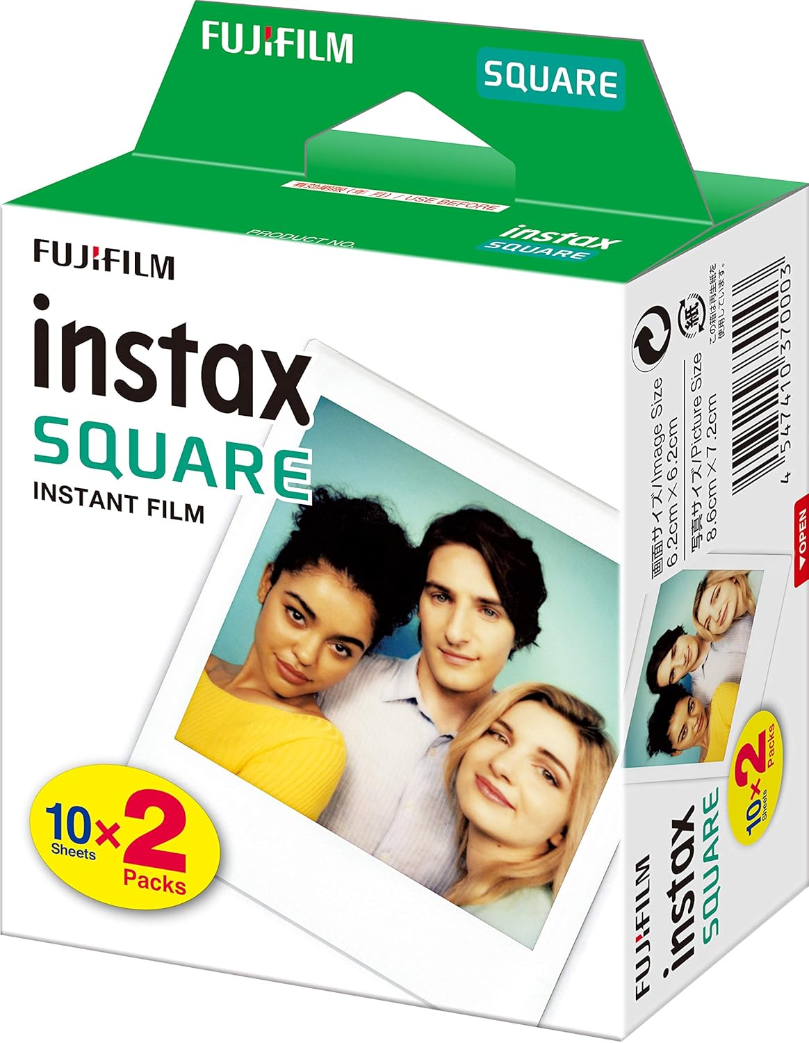Fujifilm Instax Square Link Smartphone Printer - White - Fuji Instax Square Instant Film (20 Sheets) – Instax Link Printer Bundle (White) - Image 5