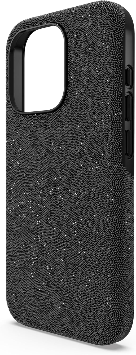 Swarovski High Smartphone Case for iPhone 15 Pro, Black Crystals, Part of The High Collection - Image 4