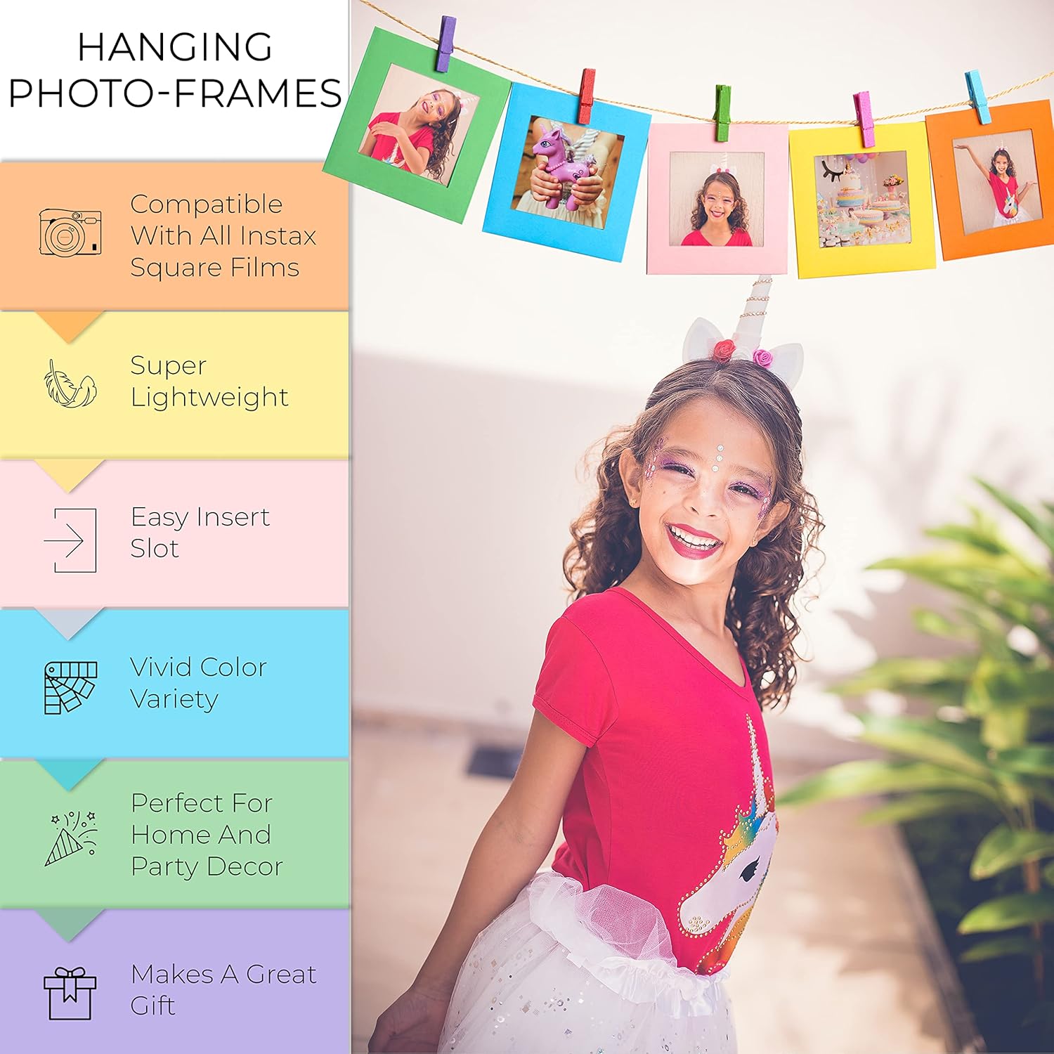 Fujifilm Instax Square Link Smartphone Printer - White - Fuji Instax Square Instant Film (20 Sheets) – Instax Link Printer Bundle (White) - Image 7