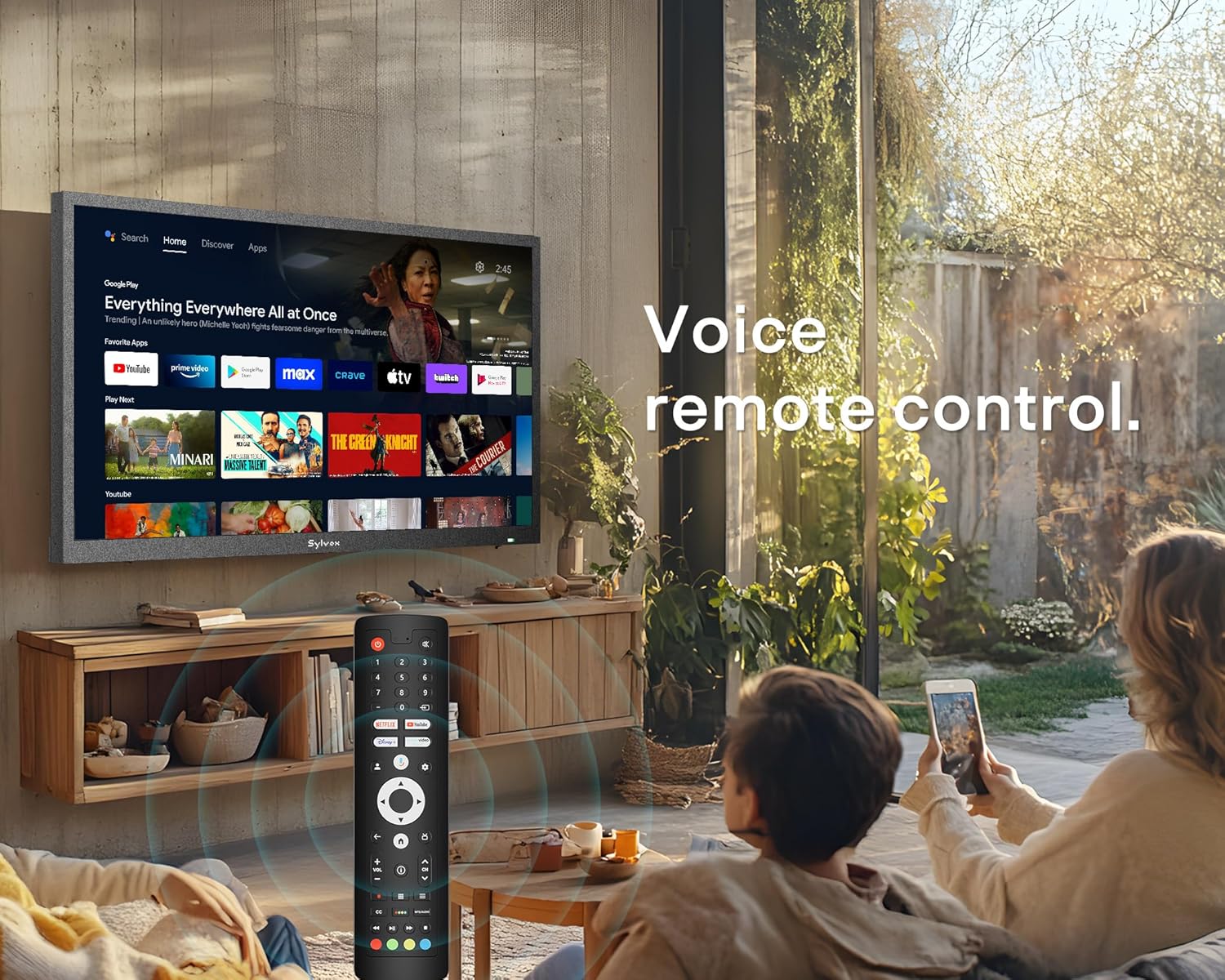 SYLVOX 32 inch Outdoor TV, Full Sun Outdoor Television 1500 Nit High Brightness, 1080P FHD Sunlight Readable Display, IP55 Weatherproof TV, Smart TVs for Outdoor Entertainment (Pool SE/2025) - Image 10