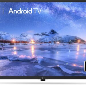 FPD 32 Inch Smart TV 720p HD Flat Screen Television (P-Series) with Google Play, Small LED Tvs for Living Room, Google Cast Built-in, Thin Streaming Live Android TV with WiFi, Bluetooth (2025 Model)