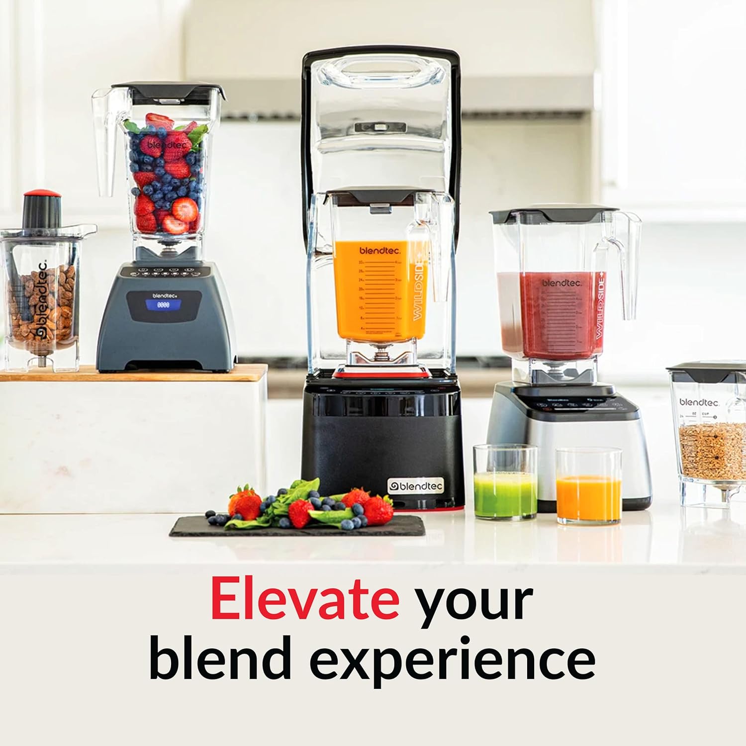 Blendtec Stealth 885 Commercial Blender, WildSide+ Jar, Blendtec Stealth Sound Enclosure, Strongest Commercial-Grade Power, Self-Cleaning, 42 Pre-programmed Cycles, Black - Image 2