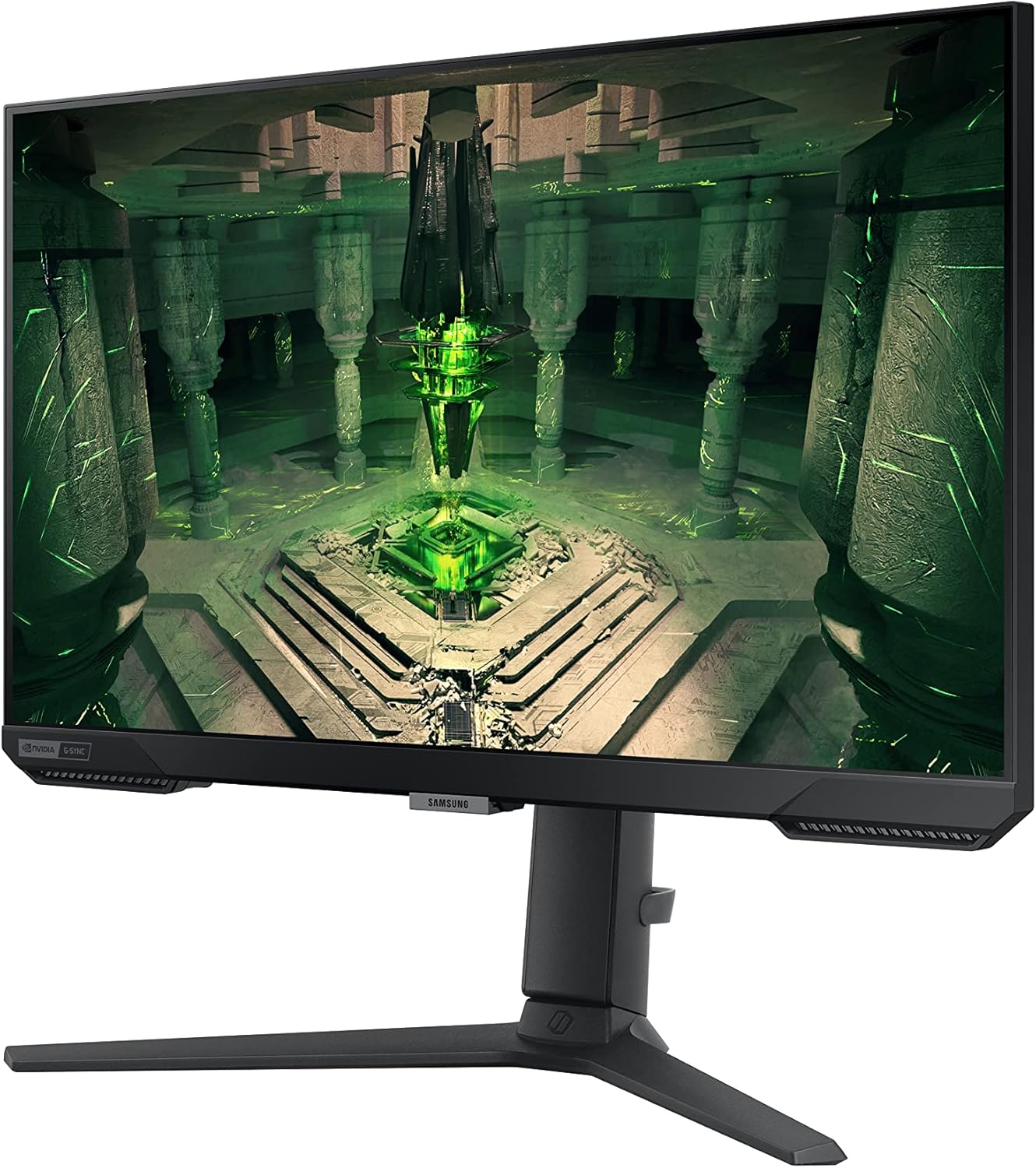 SAMSUNG 25" Odyssey G4 Series FHD Gaming Monitor, IPS, 240Hz, 1ms, G-Sync Compatible, AMD FreeSync Premium, HDR10, Ultrawide Game View, DisplayPort, HDMI, Fully Adjustable Stand, LS25BG402ENXGO - Image 4