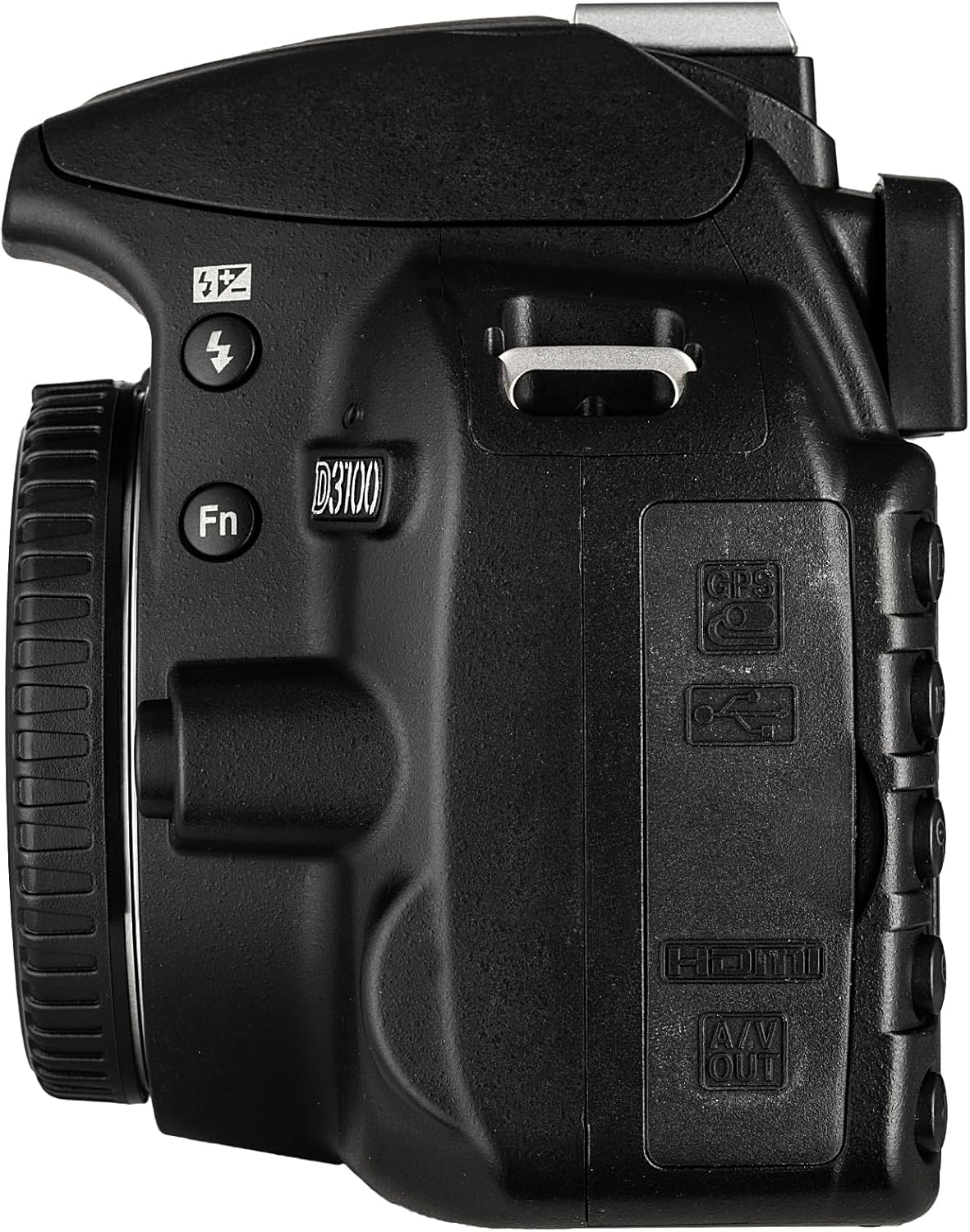 Nikon D3100 14.2MP DSLR Camera with AF-S DX 18-55mm f/3.5-5.6 VR Zoom Lens - (Black) (Discontinued) (Renewed) - Image 5