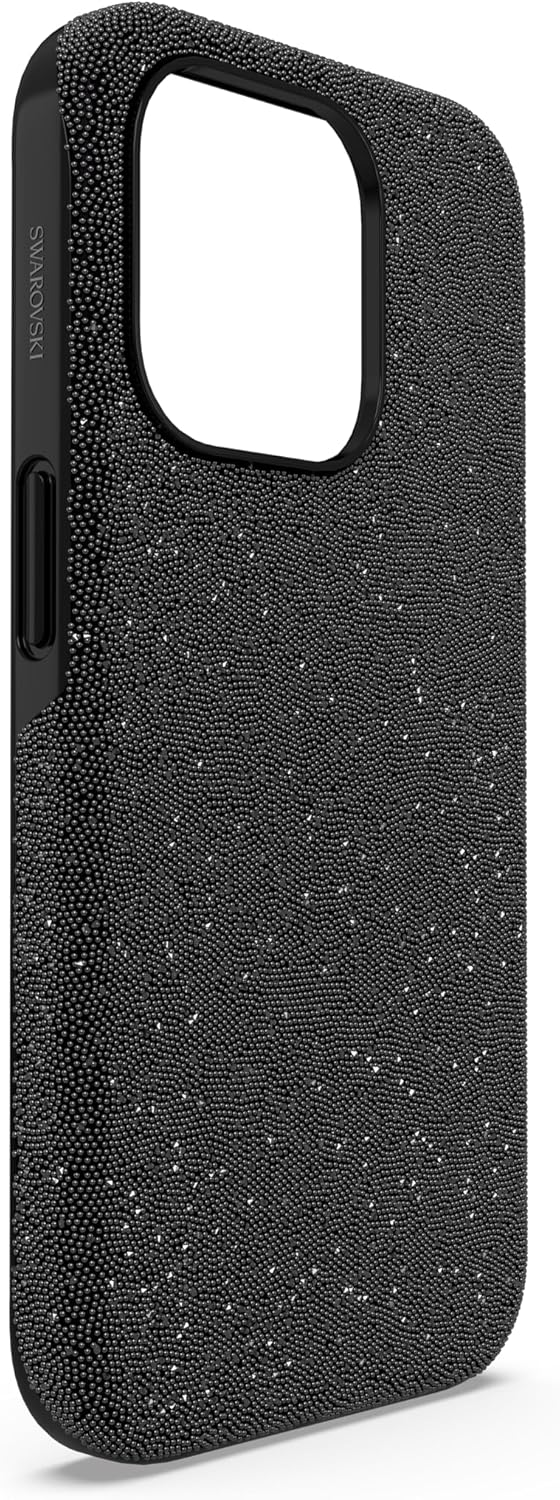 Swarovski High Smartphone Case for iPhone 15 Pro, Black Crystals, Part of The High Collection - Image 3