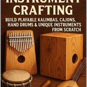 DIY Musical Instrument Crafting: Build Playable Kalimbas, Cajóns, Hand Drums & Unique Instruments from Scratch