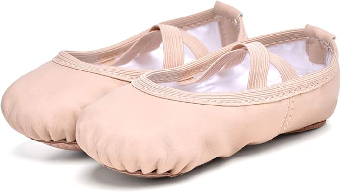 Stelle Ballet Shoes for Girls Toddler Ballet Slippers Soft Leather Boys Dance Shoes - Image 2