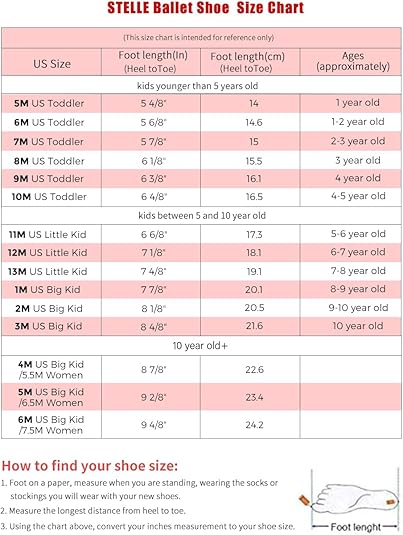 Stelle Ballet Shoes for Girls Toddler Ballet Slippers Soft Leather Boys Dance Shoes - Image 7