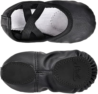 Stelle Ballet Shoes for Girls Toddler Ballet Slippers Soft Leather Boys Dance Shoes - Image 6