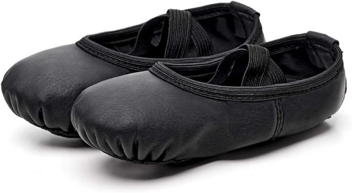 Stelle Ballet Shoes for Girls Toddler Ballet Slippers Soft Leather Boys Dance Shoes - Image 3
