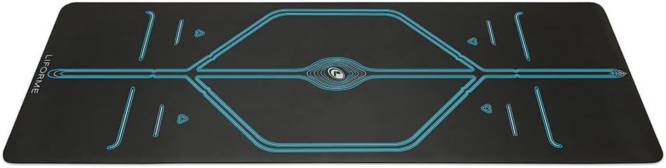 Liforme XL Yoga Mat – Free Yoga Bag Included - Patented Alignment System, Warrior-like Grip, Non-slip, Eco-friendly, sweat-resistant, long, wide, 4.2mm thick mat for comfort - Image 9