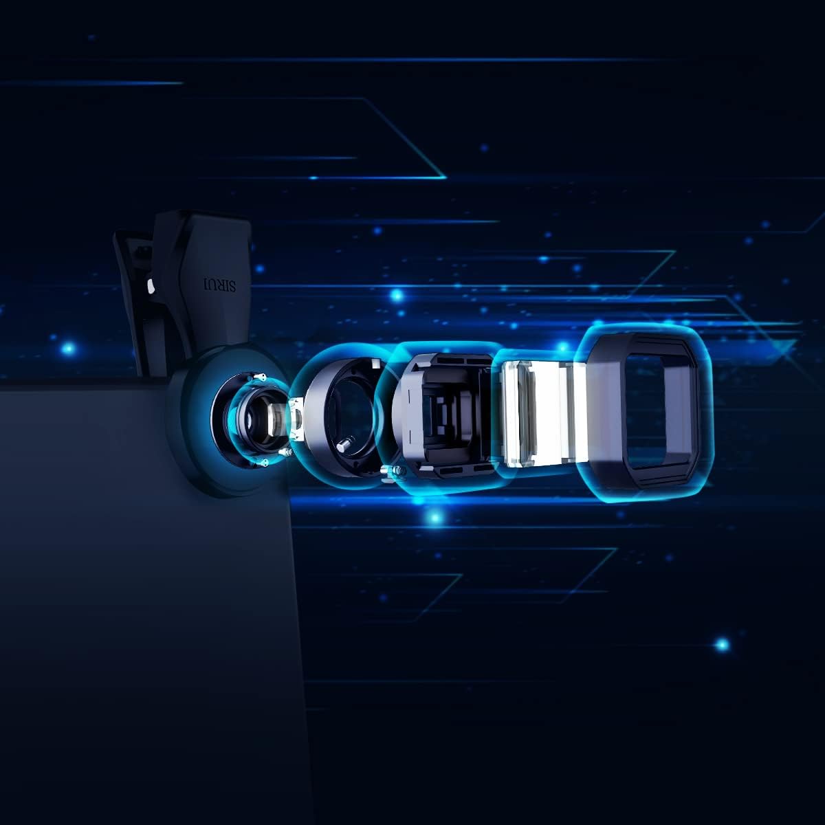 SIRUI VD-01 Anamorphic Lens 1.33x for Smartphones, Cinema Lens - Image 5