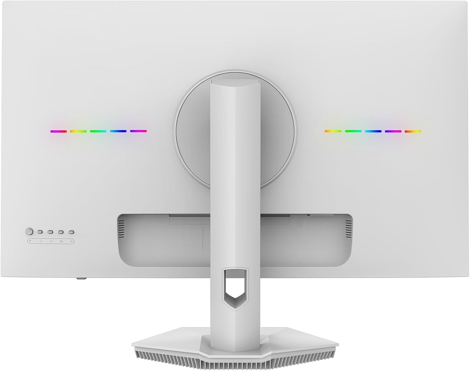 CRUA 27" 240Hz Gaming Monitor, 2k QHD(2560 * 1440P) IPS Screen Computer Monitor, Supports AMD Freesync, 120% sRGB, Blue Light Filter, Built-in Speakers, Wall Mountable Installs(HDMI 2.0/DP 1.4)-White - Image 3