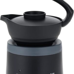 TWINBIRD Japanese Electric Sake Warmer Portable Atsukan Machine Black TW-D418B