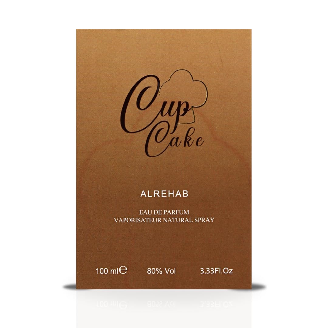 Al-Rehab Cupcake Eau De Parfum For Women 100ML (3.4 OZ) - A Sweet & Cozy Scent, Long Lasting Arabian Perfumes For Women With Citrus, Amber & Vanilla Notes - Elegant Womens Perfume for Everyday Wear - Image 3