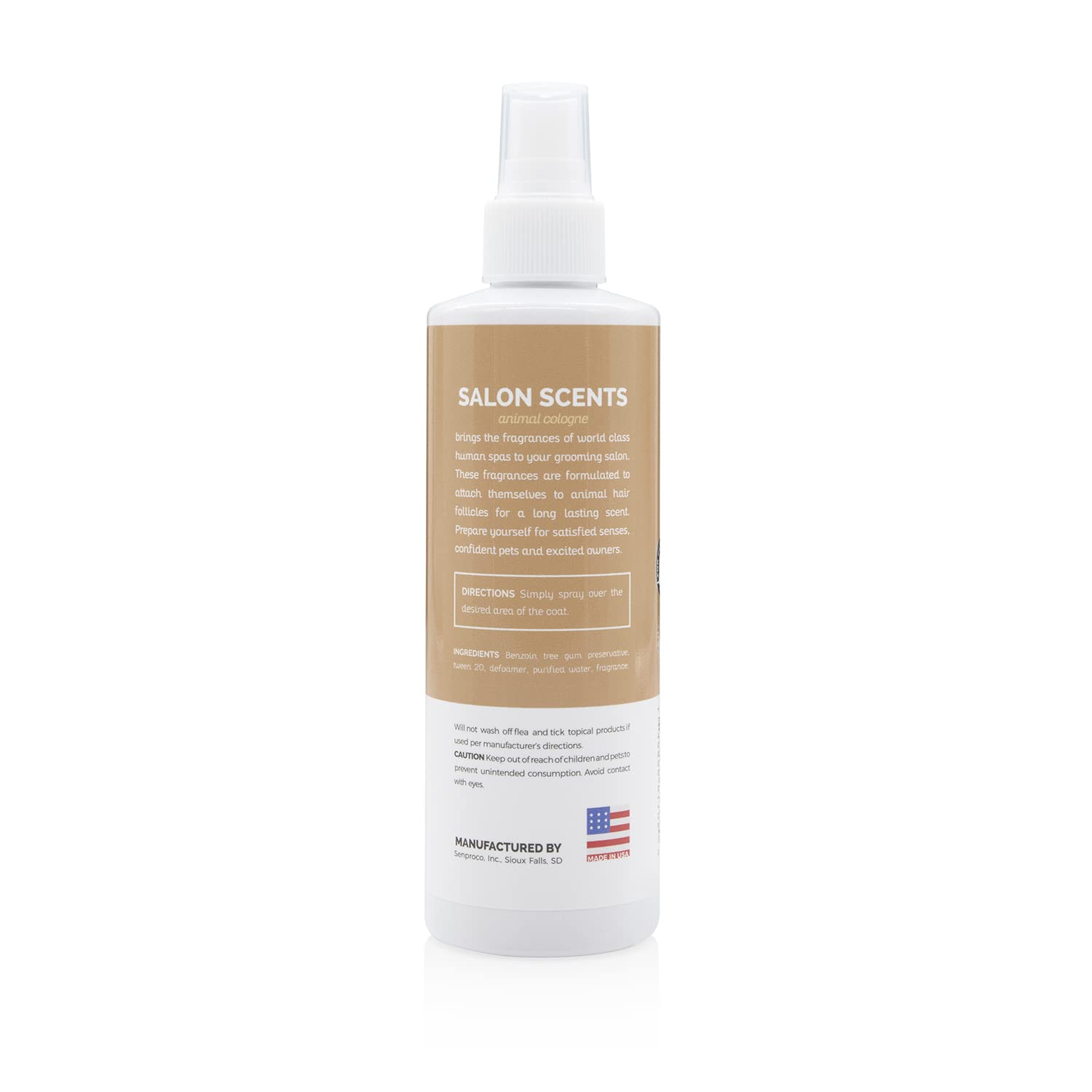 Bark2Basics Salon Scents Pet Grooming Cologne - 8 oz, Natural Professional Grade Perfume for Dogs and Cats, Spray, Long Lasting, Deodorizing, (Coconut and Pineapple) - Image 3