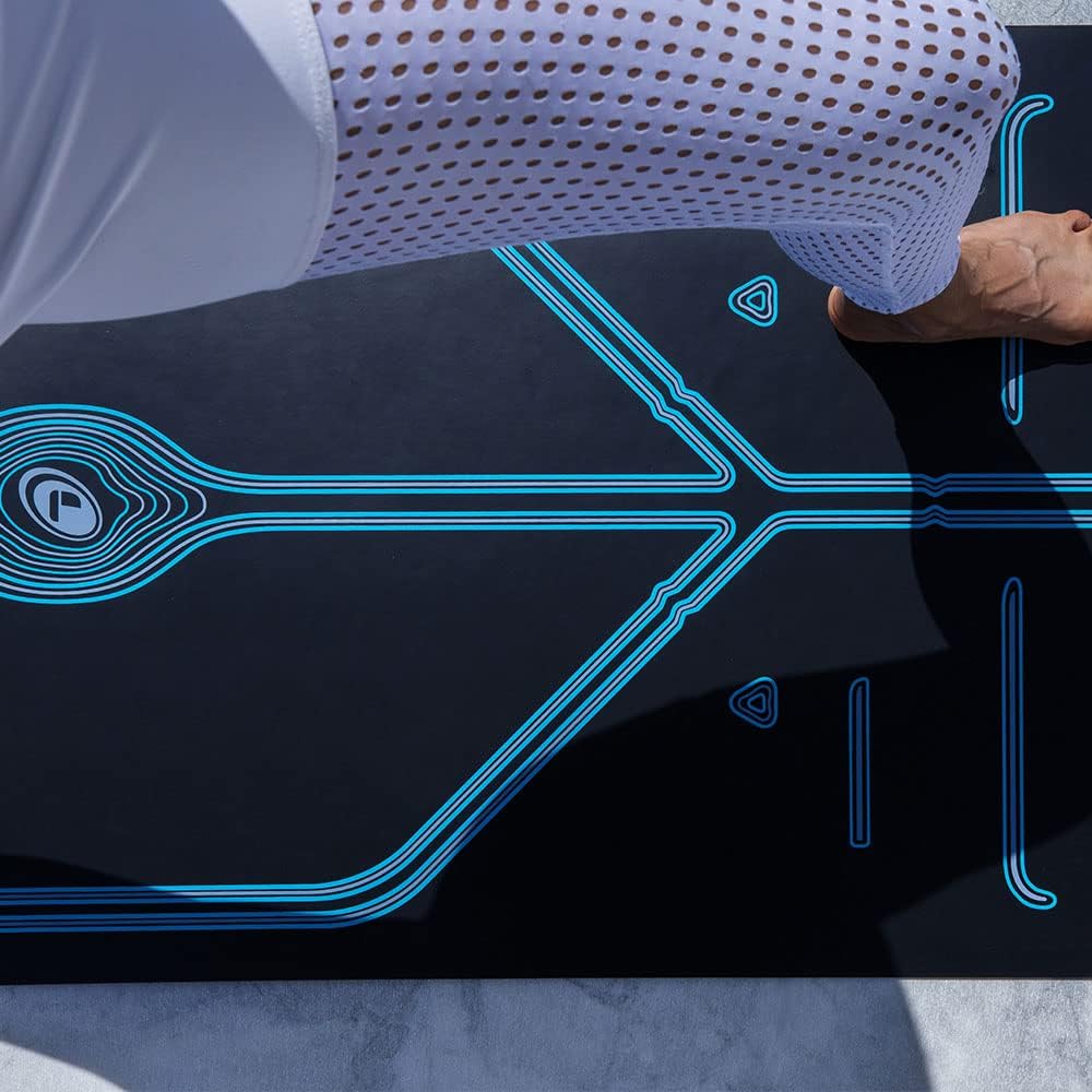 Liforme XL Yoga Mat – Free Yoga Bag Included - Patented Alignment System, Warrior-like Grip, Non-slip, Eco-friendly, sweat-resistant, long, wide, 4.2mm thick mat for comfort - Image 8