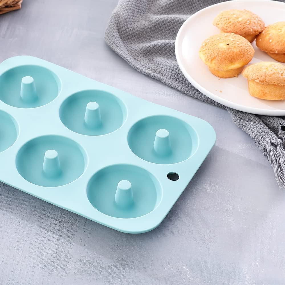 30pcs Nonstick Silicone Bakeware Set With Baking Pan, Cake Molds, Baking Sheet, Donut Pan, Muffin Pan,Cake Pan, And 24 Pack Silicone Cupcake Mold Baking Cups - Image 5