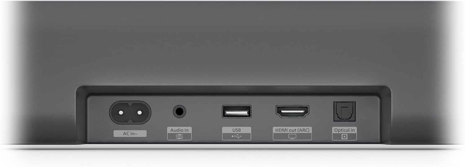 PHILIPS B5309 Soundbar 2.1 with Wireless Subwoofer and Immersive DTS Virtual:X Audio Technology - 240W Max Power, Deep Bass, Bluetooth 5.4, Four EQ Modes, HDMI ARC and USB connectivity - Dark Grey - Image 10