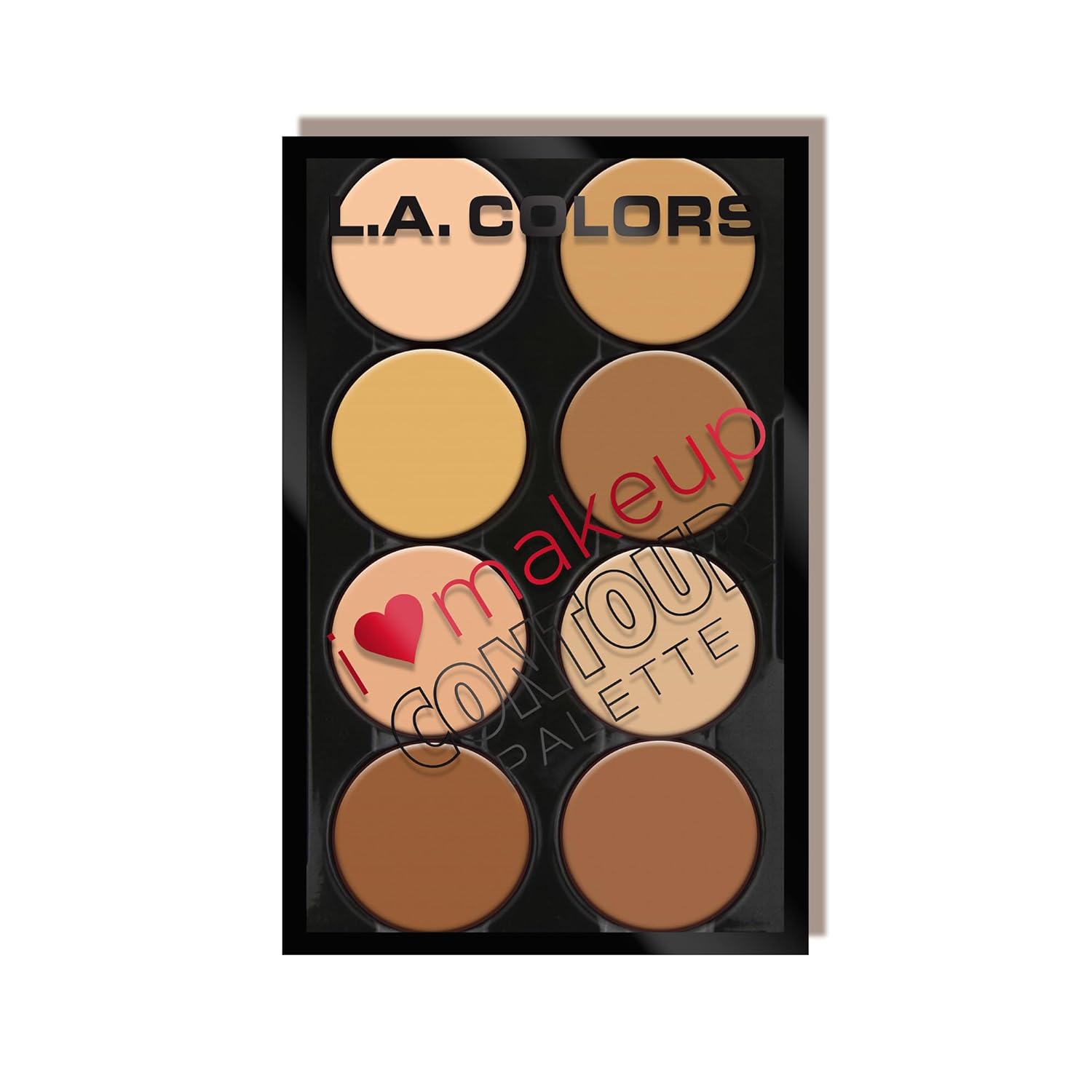 L.A. COLORS I Heart Makeup Contour Palette C30352
