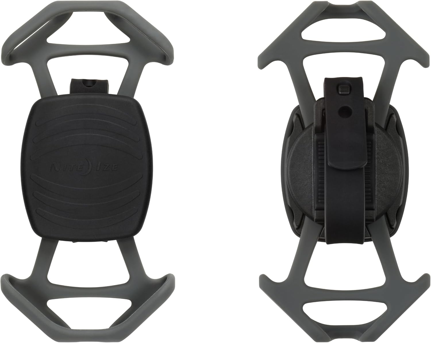 Nite Ize Wraptor Rotating Smartphone Bar Mount - Cell Phone Mount for Bikes, Strollers & More - Easy-to-Use & Adjustable Phone Accessories - Grey - Image 2