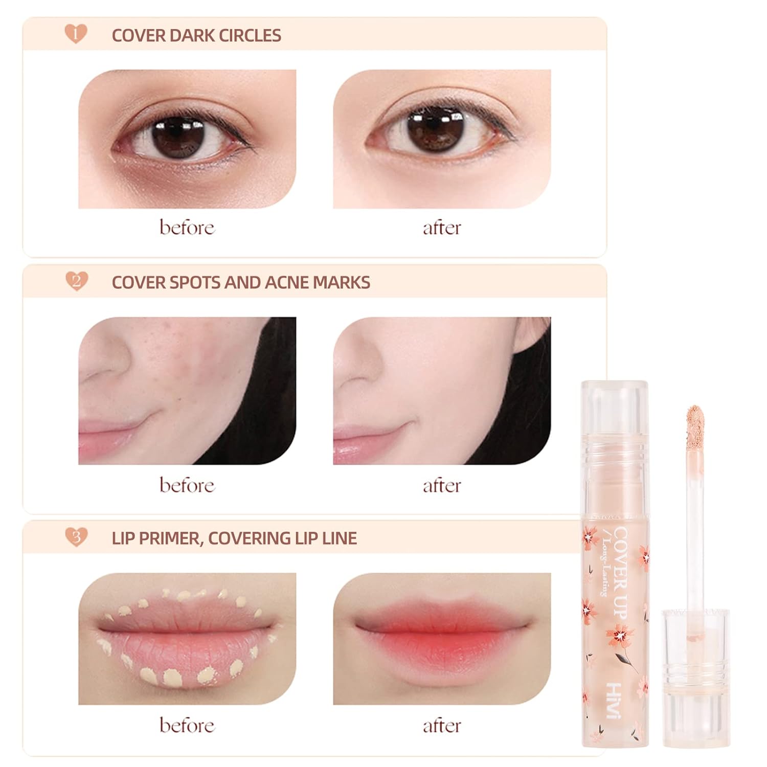 LAMUSELAND All in One Makeup Kit, 8-Piece Women Complete Makeup Kit, a Must-Have Gift Set for Beginners or Professional Makeup Sets Beginners. - Image 6