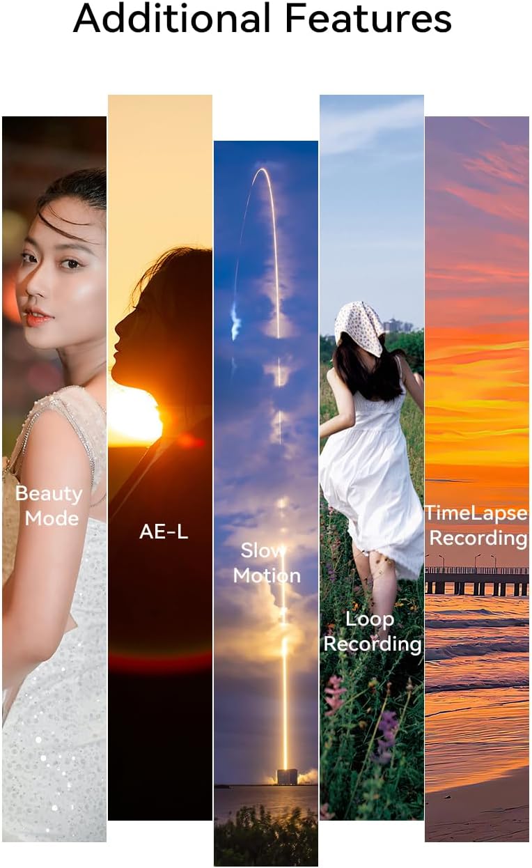 ORDRO G930 Digital Camera for Content Creators Vlogging Camera 5K 16-80 mm Wide Angle Cameras for Photography, Vlogging and YouTube with Flip Screen, Auto-Focus, Filters with Mic, Stand - Image 7