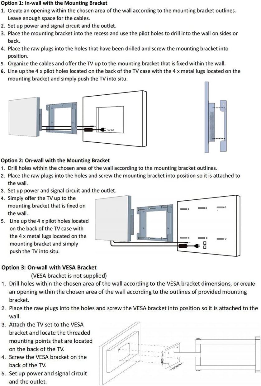 Soulaca 32 inches 4K Touchscreen Android Bathroom Mirror LED Smart TV IP65 Waterproof UHD WiFi Bluetooth Frameless ATSC SPA Hotel 2025 Model - Image 7