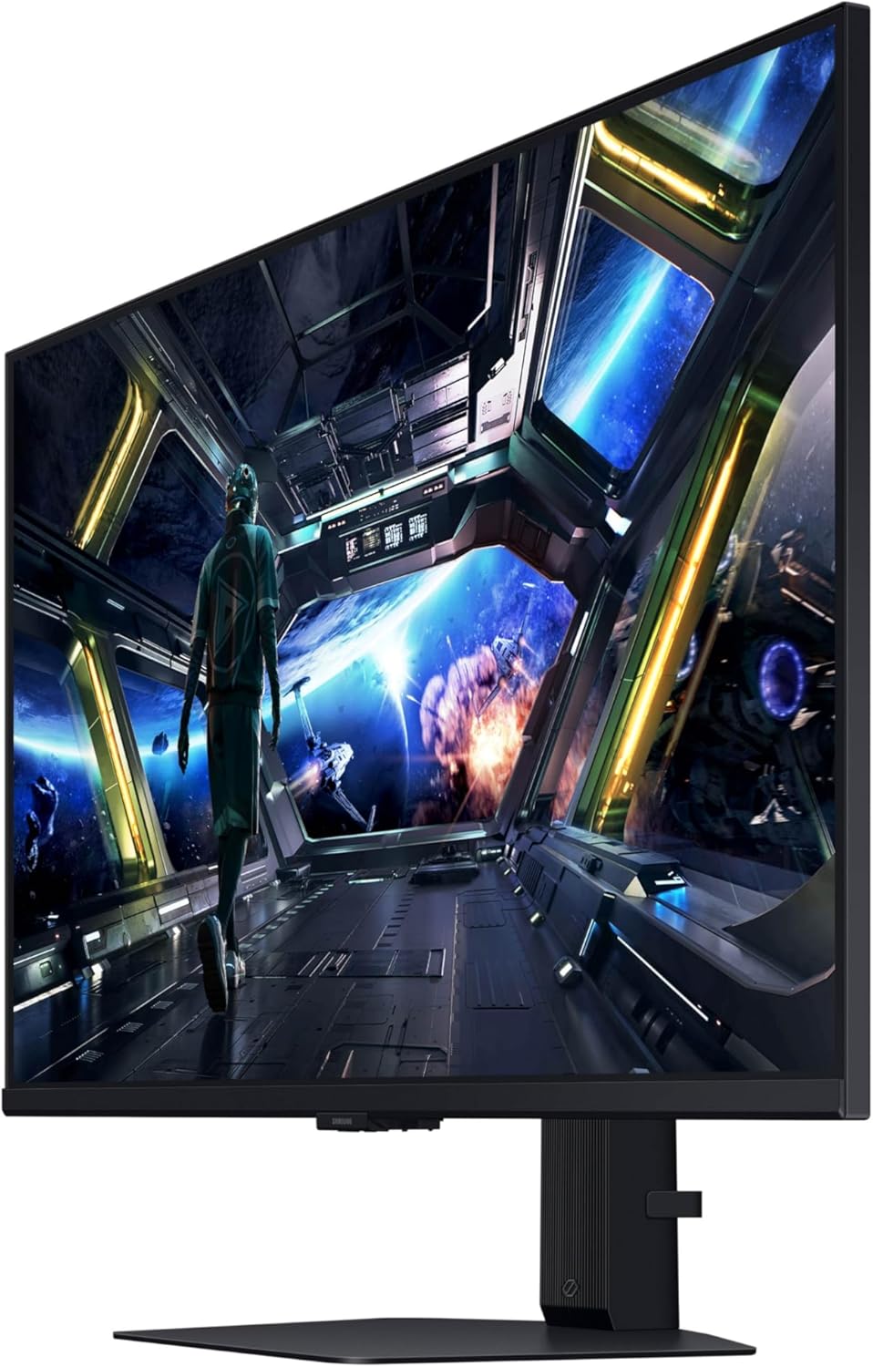 Samsung 32” Odyssey G7 (G70D) 4K UHD IPS 144Hz 1ms(GtG) Smart Gaming Monitor, G-Sync Compatible, AMD Freesync Premium, Vivid Colors, Adjustable Stand, Black Equalizer, LS32DG702ENXZA - Image 9