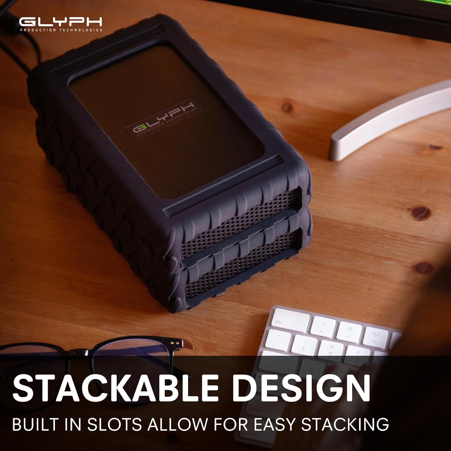 Glyph BlackBox Pro External Hard Drive 7200 RPM, USB-C (3.1,Gen2) (20TB) - Image 3