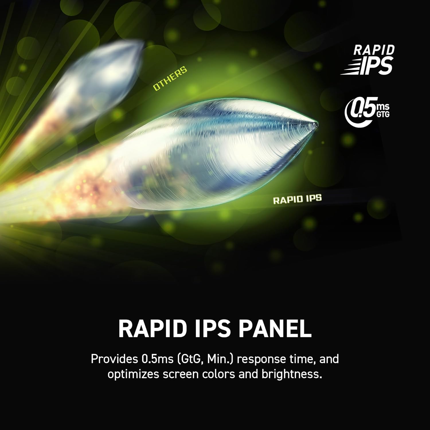 MSI MAG 275QF 27-inch 2K Gaming Monitor, 2560 x 1440 (UHD), 0.5ms Response Time, 180Hz, HDR Ready, HDMI, DP Port, Tilt Adjustable - Image 6