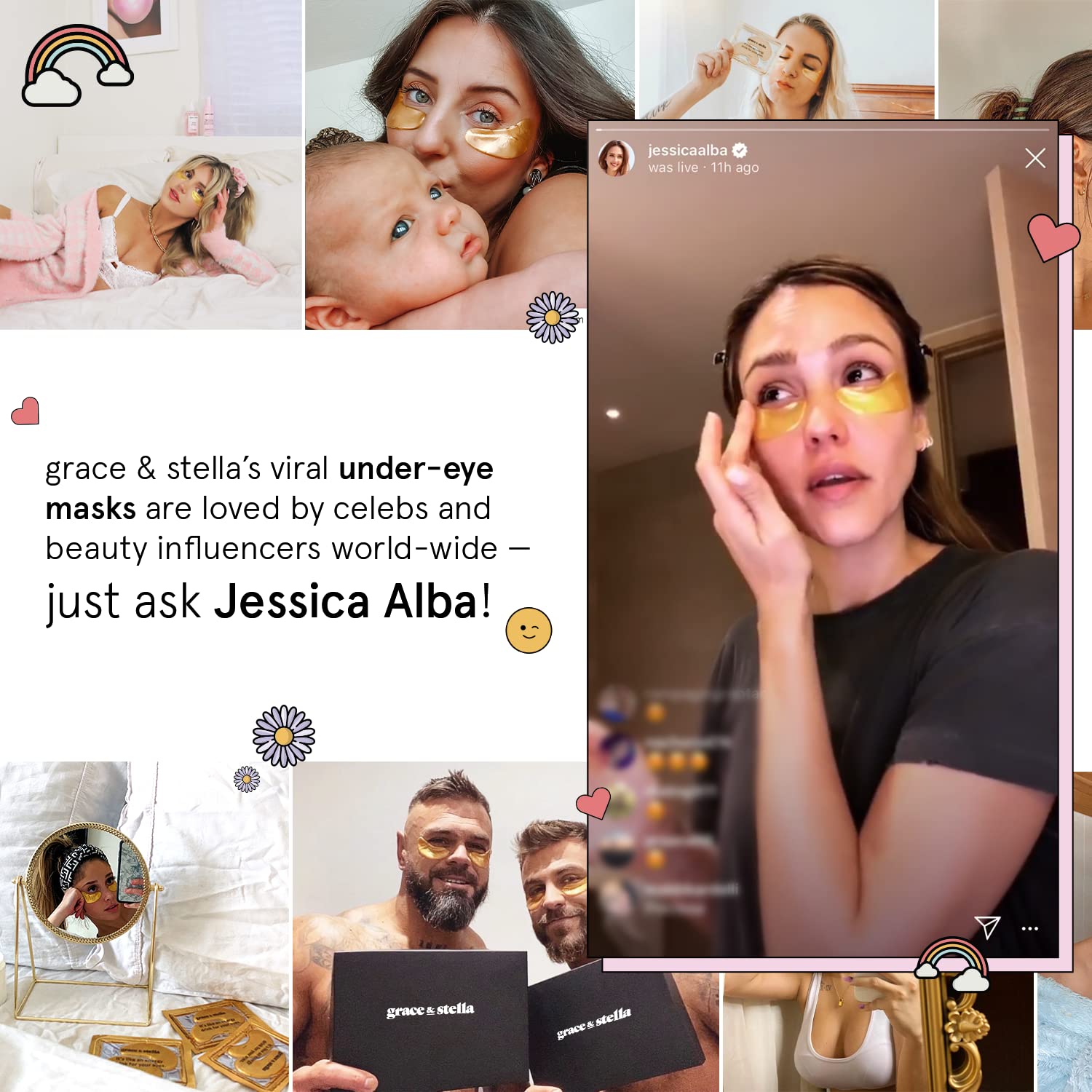 grace & stella Award Winning Under Eye Mask - Image 4