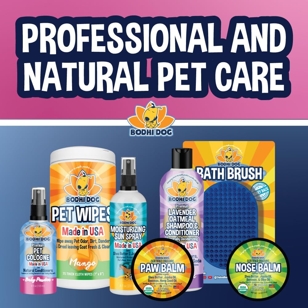 Bodhi Dog Premium Dog Cologne - Deodorizing Dog Perfume & Conditioner for Dogs & Cats - Natural Long Lasting Spray - Keeps Pets Fresh All Day - Gentle & Safe Formula, Made in USA (Baby Powder 4 Fl Oz) - Image 6