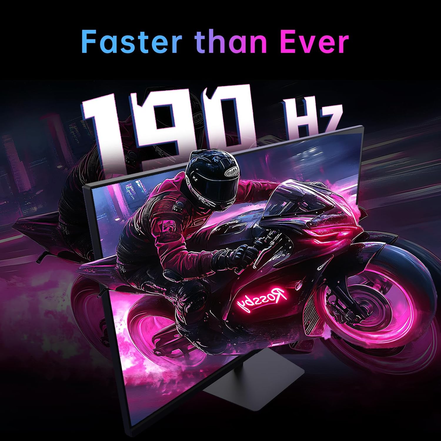 KTC 24 Inch 180Hz/190Hz Gaming Monitor, FHD PC Computer Monitor with Fast IPS Panel, HDR400, 133% sRGB, Bluelight Filter, 2 HDMI & 1 DP Port, Compatible Freesync and Wall Mountable, H24F8 - Image 2