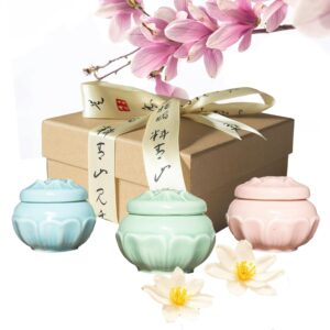 Banami Solid Perfume 3pack – Luxury Gift Set for Women’s | Jasmine,Gardenias,Magnolia | Long Lasting,Floral,Handmade,Alcohol Free