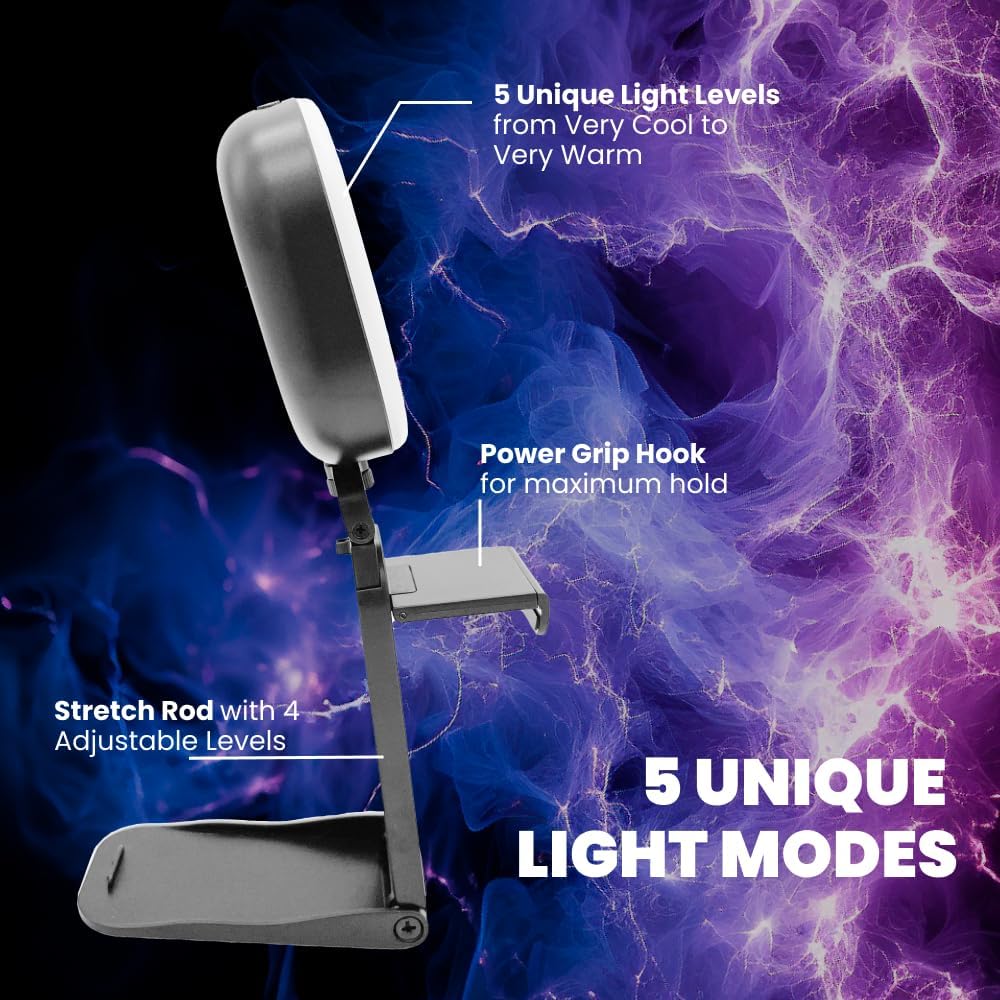 Live Video Streaming Kit, Includes 1080p 30 FPS Webcam, RGB USB Microphone, Adjustable LED Light for Twitch, YouTube, Podcast and WFH. for PC and Laptop (Not Console) - Image 7