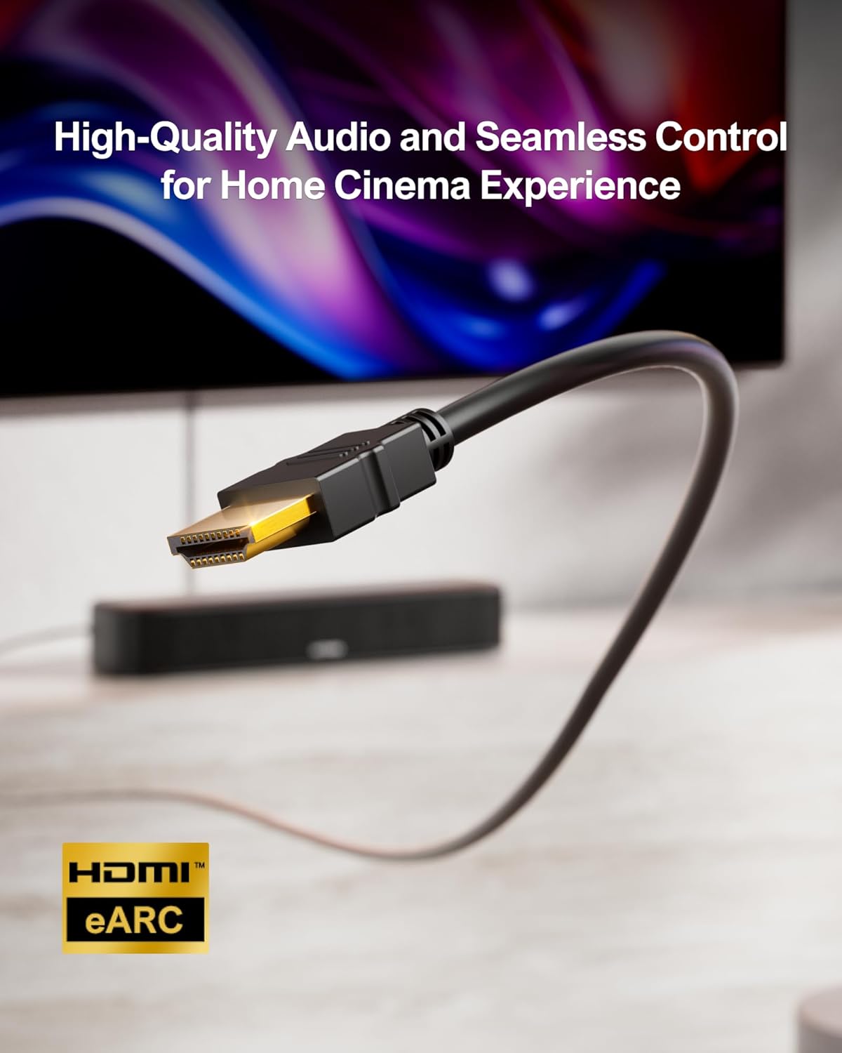 ULTIMEA 5.1ch Sound Bar with Dolby Atmos, Surround Sound System for TV, Sound Bar for Smart TV and Home Theater, App Control, TV Soundbar with Subwoofer, 2 Surround Speakers, HDMI eARC, Aura A50 Pro - Image 7