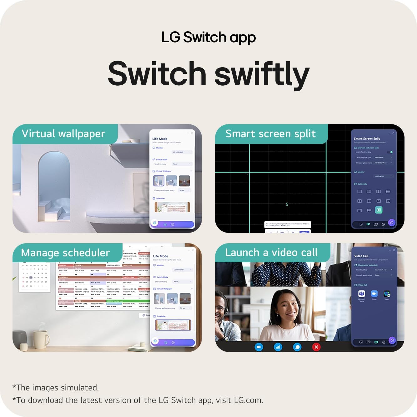 LG 24U411A-B 24-inch Full HD (1920 x 1080) IPS Computer Monitor, 120Hz, HDR10, Reader Mode, Flicker Safe, HDMI, Slim Stand Base, Black - Image 7